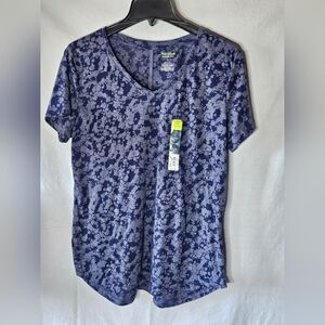 NWT large Blue camo Tek Gear shirt